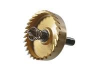 Коронка биметаллическая, 51 мм, по тонколистовому металлу, центрирующее сверло,  Sturm