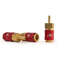 Штуцер профессиональный мама ёлка d.6мм F, латунь, 25шт, Aurora