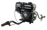 Мотор лодочный болотоход Habert (двигатель Lifan 170F D20)