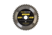 Пильный диск по СТАЛИ 210x30мм, 48 зубьев, Hanskonner