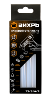 Клеевой стержень Вихрь 7x100 мм, 12 шт