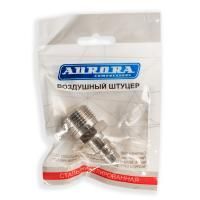 Штуцер папа с наружной резьбой 1/2M, никелированная сталь, уп. 1шт, Aurora