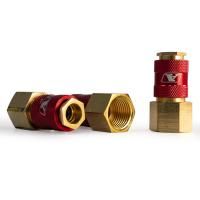 Штуцер профессиональный мама с внутренней резьбой 1/2F, латунь, 25шт, Aurora