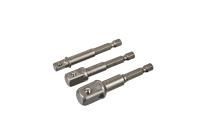 Набор адаптеров для торцевых головок 3 шт., 1/4", 3/8", 1/2"  Sturm