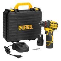 Дрель-шуруповерт аккумуляторная бесщет. CDH-BL-12, Li-Ion, 12 В Denzel