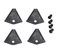 Комплект сегментных ножей для роторных косилок ЗАРЯ и аналогичных моделей