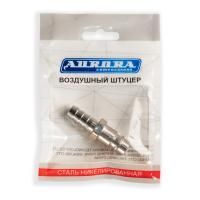 Штуцер папа ёлка d.9мм M, никелированная сталь, уп. 1шт, Aurora