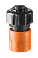 Соединитель аквастоп быстросъемный для шланга 3/4 Вихрь