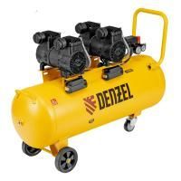 Малошумный безмасляный компрессор Denzel DLP-3000/100