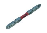 Биты двустор., торсион., PH2xPZ2x65мм, сталь S2, 2шт, БОЕКОМПЛЕКТ