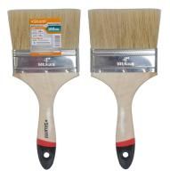 Кисть плоская "Euro" 4" (100 мм), натуральная щетина  Sturm