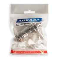 Штуцер мама ёлка d.8мм F, никелированная сталь, уп. 1шт, Aurora