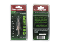 Сверло ступенчатое по металлу 4-20мм шаг 2мм Р6М5+COBALT спираль БОЕКОМПЛЕКТ