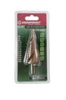 Сверло ступенчатое по металлу 4-30мм шаг 2мм Р6М5+COBALT спираль БОЕКОМПЛЕКТ