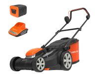 Аккумуляторная несамоходная газонокосилка YARD FOX EL 3435 B SET 40V