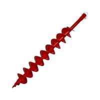 Шнек двухзаходный для грунта DDE мотобура  старый арт. DGA-100/800