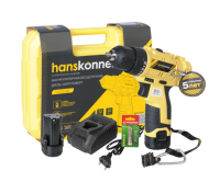 Аккумуляторный шуруповерт Hanskonner HCD1230R