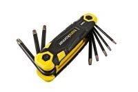 Набор ключей TORX, 8шт, T9-T40, S2, Hanskonner