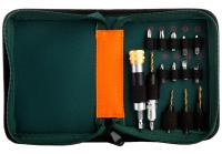 Набор сверел с адаптером для быстрой смены бит и сверел  Sturm