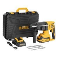 Бесщеточный аккумуляторный перфоратор Denzel RHH-BL-20-28, 3 Дж, Li-Ion, 20 В
