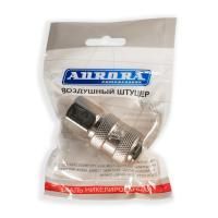 Штуцер мама с внутренней резьбой 1/4F, никелированная сталь, уп. 1шт, Aurora