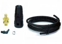 Разъем силовой TIG 25 M12x1 L=2m, Aurora