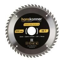 Пильный диск по дереву ArmorPiercing 200x32/30мм, 48 зубьев, Hanskonner