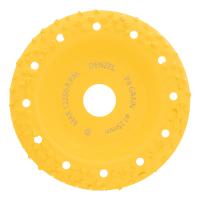 Чашка твёрдосплавная зачистная,125 мм, Наклонная, крупное зерно #8// Denzel