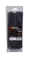 Хомуты нейлоновые (стяжки) черные 100 шт. Вихрь 3,6*200 Ч