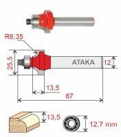 Фреза Атака 592255 кромочная калевочная