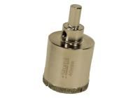 Коронка алмазная по керамограниту 40 х 70 мм,3гр. Хв., с центрир. Cверл.  Sturm