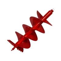 Шнек двухзаходный для грунта DDE мотобура  старый арт. DGA-300/800