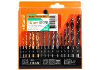 Набор сверл УНИВЕРСАЛЬНЫЙ: 6шт ПО МЕТАЛЛУ, 5шт ПО БЕТОНУ, 5шт ПО ДЕРЕВУ  Sturm