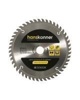 Пильный диск по дереву 165x30/20мм, 48 зубьев, Hanskonner