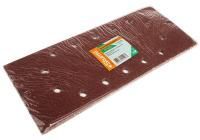 Шлифбумага, 115x280мм, Р40, 5 шт, 14 отверстий для удаления пыли,  Sturm