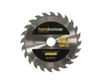 Пильный диск по дереву 210x30мм, 24 зубьев, Hanskonner