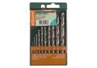 Набор сверл ПО МЕТАЛЛУ 10 шт (1.2.3.4.5.6.7.8.9.10 мм)  Sturm