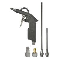 Пистолет обдувочный QUATTRO ELEMENTI со сменными насадками, разъем EURO, профи разъем EURO, профи