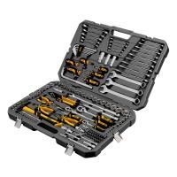 Набор инструментов 144 предмета Denzel, пластиковый кейс