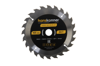 Пильный диск по дереву ArmorPiercing 165x20/16мм, 24 зуба, Hanskonner