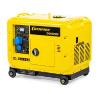 Дизельный генератор CHAMPION DG6501ES+ATS