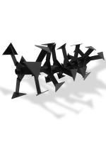 Фреза культиваторная для мотоблока, 24 ножа, шестигранный вал 23 мм  Sturm