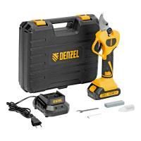 Бесщеточный аккумуляторный секатор Denzel CP-40BL, 20 В, Li-ion