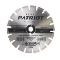 Диск алмазный сегментный (300х25 мм), PATRIOT