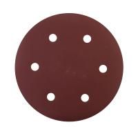 Круг шлифовальный на липучке (225мм, Р320, 6 отв), PATRIOT