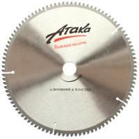 Пильный диск по пластику и алюминию профи Атака 255*80T*30