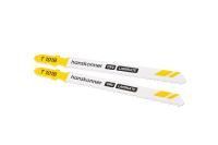 Пилки для лобзика по ламинату 2шт, T101B (дер,ДСП,фанера 3-30мм) Hanskonner