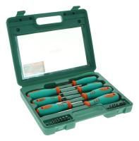 Набор отверток и бит 21 шт, пластиковый кейс, CrV,  Sturm