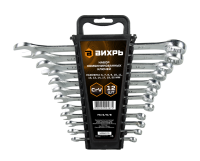 Набор комбинированных ключей Вихрь 12 шт. 6 - 22