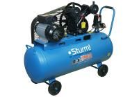Компрессор воздушный масляный  Sturm AC932100B, 2,4кВт,410 л/мин, ресивер100л,, ременной привод